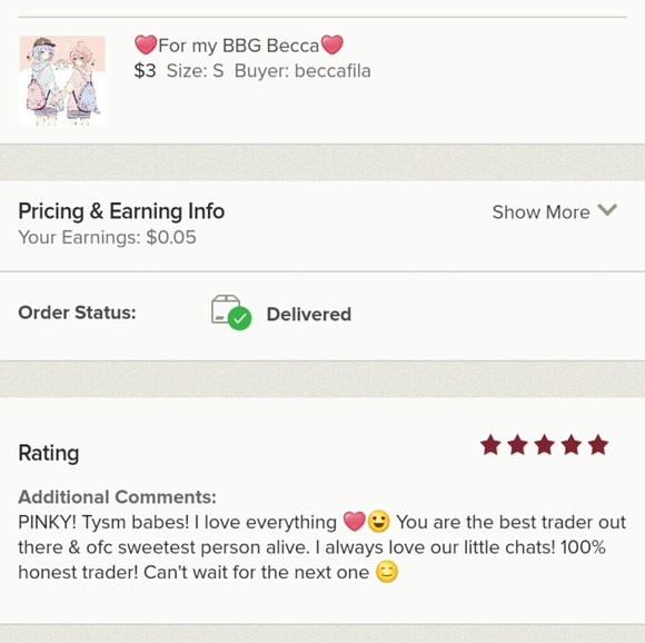 ❤ Trade Reviews❤ - Picture 3 of 5